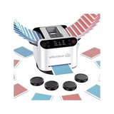 Distributeur et Melangeur automatique / Batteur de cartes rechargeable - Accessoire de poker - Rouge et Noir