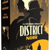 District Noir - Jeu de société et plateau de stratégie de cartes à deux - Rouge et Noir