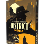 District Noir - Jeu de société et plateau de stratégie de cartes à deux - Rouge et Noir