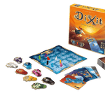 Dixit - Jeu de plateau d'ambiance et de vivacité cadeau - 12a - Rouge et Noir
