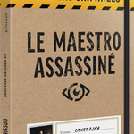 DOSSIERS CRIMINELS : LE MAESTRO ASSASSINÉ - Jeu de plateau de stratégie coopératif - Rouge et Noir