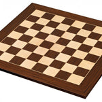 Echiquier en bois de Palissandre Zébré - jeu d'échecs échiquier classique et décoratif - Rouge et Noir