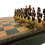 Ensemble Campagne de Russie - ensemble d'échecs décoratif - Rouge et Noir