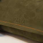 Ensemble d'échecs roulable magnétique - Cuir véritable - Vert / intérieur doré - ensemble d'échecs luxe classique jeu d'échecs échecs de voyage en cuir véritable - Rouge et Noir
