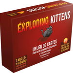 Exploding Kittens - Jeu de plateau ambiance - Rouge et Noir