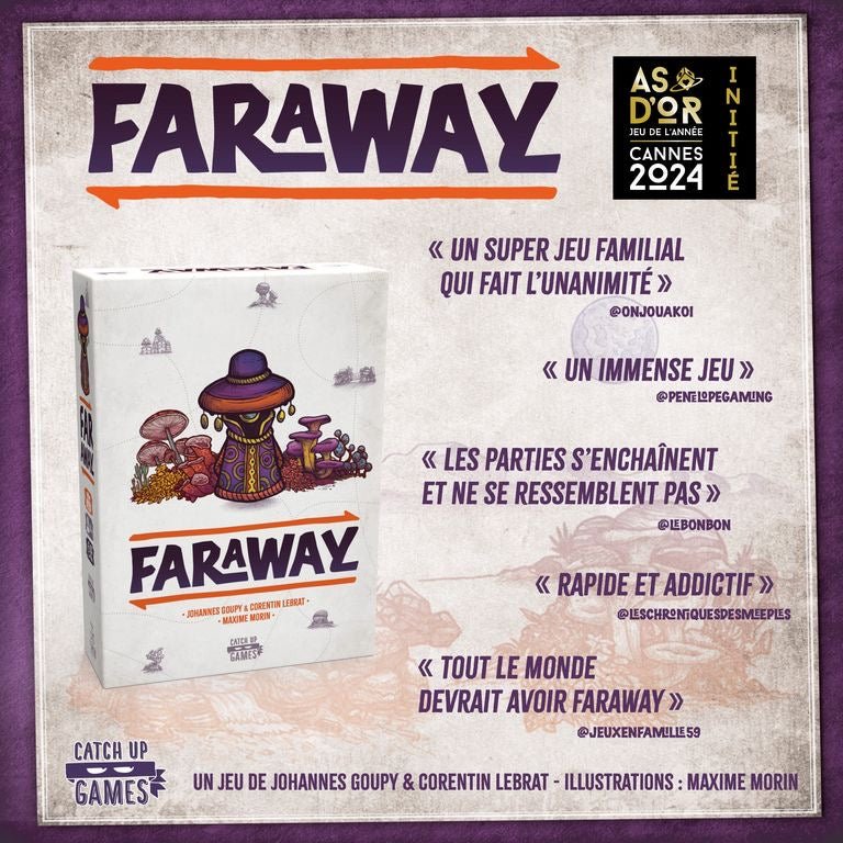 Faraway - Rouge et Noir