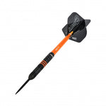 Fléchettes 80% Nickel Tungstène - Raise B - Orange - Fléchettes acier - Rouge et Noir