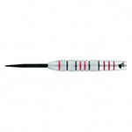 Fléchettes 90% Nickel Tungstène - Tornado - Fléchettes acier - Rouge et Noir