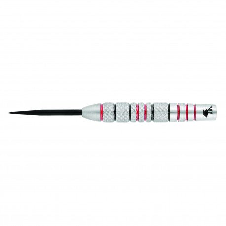 Fléchettes 90% Nickel Tungstène - Tornado - Fléchettes acier - Rouge et Noir