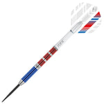 Fléchettes 90% Tungstène - Wildcats - Winmau - Fléchettes acier - Rouge et Noir