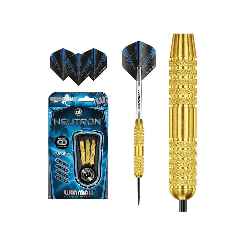 Fléchettes - Neutron - Winmau - Fléchettes acier - Rouge et Noir