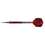 Fléchettes Soft - Harrows - Fire inferno - 90% tungestene - Fléchettes soft - Rouge et Noir