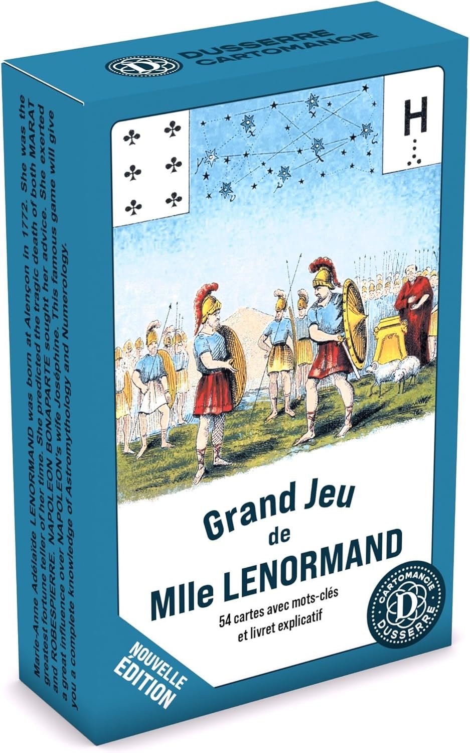 Grand Jeu de Mlle Lenormand - jeu divinatoire - Rouge et Noir
