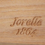 Grenouille 14 trous - Jeu d'adresse en bois - Rouge et Noir