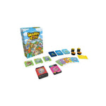 Happy city - Jeu de plateau de stratégie enfants - Rouge et Noir