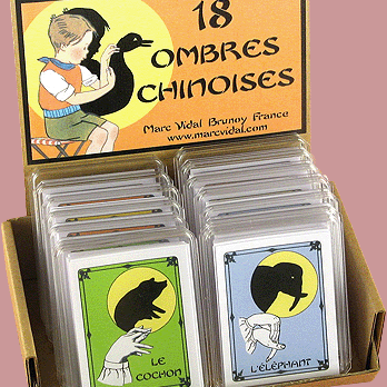 Ombres Chinoises - fin de soirée - Rouge et Noir