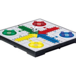 Jeu de petits chevaux de voyage en plastique magnétique - 17 x 9 cm - Jeux de Voyage - Rouge et Noir