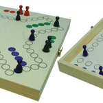 Jeu de Tock pliant - Magnètique - Jeux Traditionnels - Rouge et Noir