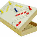 Jeu de Tock pliant - Magnètique - Jeux Traditionnels - Rouge et Noir