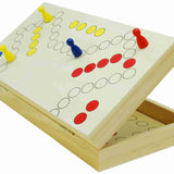 Jeu de Tock pliant - Magnètique - Jeux Traditionnels - Rouge et Noir