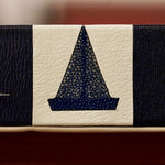 Jeu d'échecs en marqueterie de cuir - Exemplaire unique - Fabrication française - ensemble d'échecs luxe classique jeu d'échecs en cuir véritable - Rouge et Noir