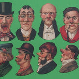 Jeu des visages - Jeux Traditionnels - Rouge et Noir