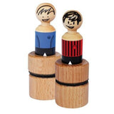 Joueurs Foot accessoires Weykick la paire - Weykick - Rouge et Noir