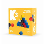 K3 - Jeu de plateau de stratégie coopératif - Rouge et Noir