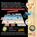 La marche du crabe - Jeu de plateau de stratégie coopératif - Rouge et Noir