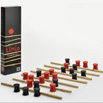 Linja - Jeu en bois de stratégie - Rouge et Noir