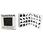 Livret pour Tangram - 208 problèmes et solutions - Casse - tête autre - Rouge et Noir