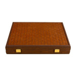 Mah - Jong - Coffret bois et cuir - Manopoulos - jeu traditionnel jeu de mah - jong - Rouge et Noir