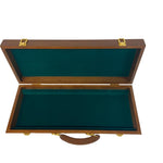 Mallette de 500 jetons - Bois avec racks - Sunshine - 14,5 gr - mallette de poker en aluminium coffret de poker de luxe cadeau bel objet - Rouge et Noir