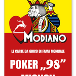 Modiano - Mignon - 98" - Rouge - cartes de poker - Rouge et Noir