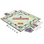 Monopoly Classique - Jeu de plateau de stratégie enfants - Rouge et Noir