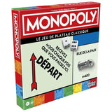 Monopoly Classique - Jeu de plateau de stratégie enfants - Rouge et Noir