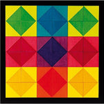 Mosaik 36 pcs - PM - Jeu de construction design - Rouge et Noir