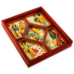 Nain Jaune à l'ancienne - Jeu traditionnel jeu de nain - jaune en boius - Rouge et Noir