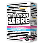 Operation Zebre - Jeu de plateau d'ambiance et de vivacité - Rouge et Noir