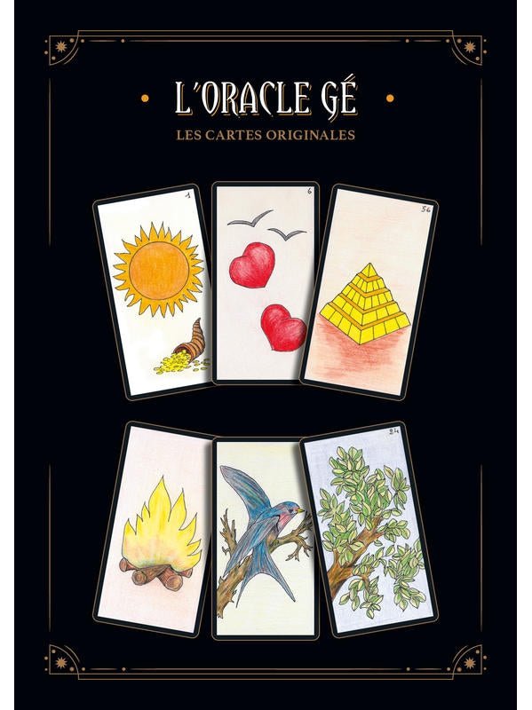 Oracle Gé - jeu divinatoire - Rouge et Noir