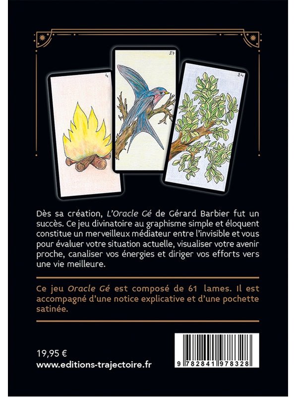 Oracle Gé - jeu divinatoire - Rouge et Noir