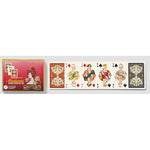 Patiences Madame - jeu de cartes jeu de patiences cadeau sénior - Rouge et Noir