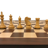 Pièces Élégance Palissandre - jeu d'échecs pièces d'échecs classiques - Rouge et Noir
