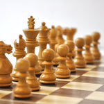 Pièces Ultime - Acacia / Taille 2 - jeu d'échecs pièces d'échecs classiques - Rouge et Noir
