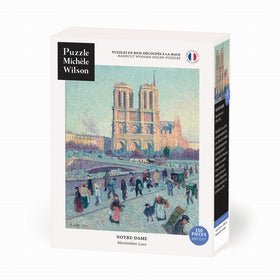 Puzzle Bois Michèle Wilson - 150 pièces - Notre - Dame de Paris - Luce - Puzzle en bois Michèle Wilson - Rouge et Noir