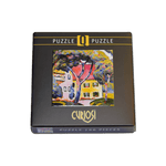 Puzzle Curiosi 66 pièces - Maison à Tegernsee - Macke - Puzzle en carton enfant - Rouge et Noir