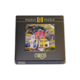 Puzzle Curiosi 66 pièces - Maison à Tegernsee - Macke - Puzzle en carton enfant - Rouge et Noir