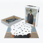 Puzzle Eurographics - 1000 p - Le fils de l’homme - Magritte - Puzzle en carton - Rouge et Noir