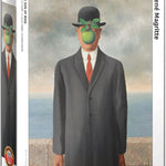 Puzzle Eurographics - 1000 p - Le fils de l’homme - Magritte - Puzzle en carton - Rouge et Noir
