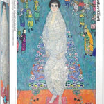 Puzzle EuroGraphics - 1000 p - Portrait de Elisabeth Lederer - Klimt - Puzzle en carton - Rouge et Noir
